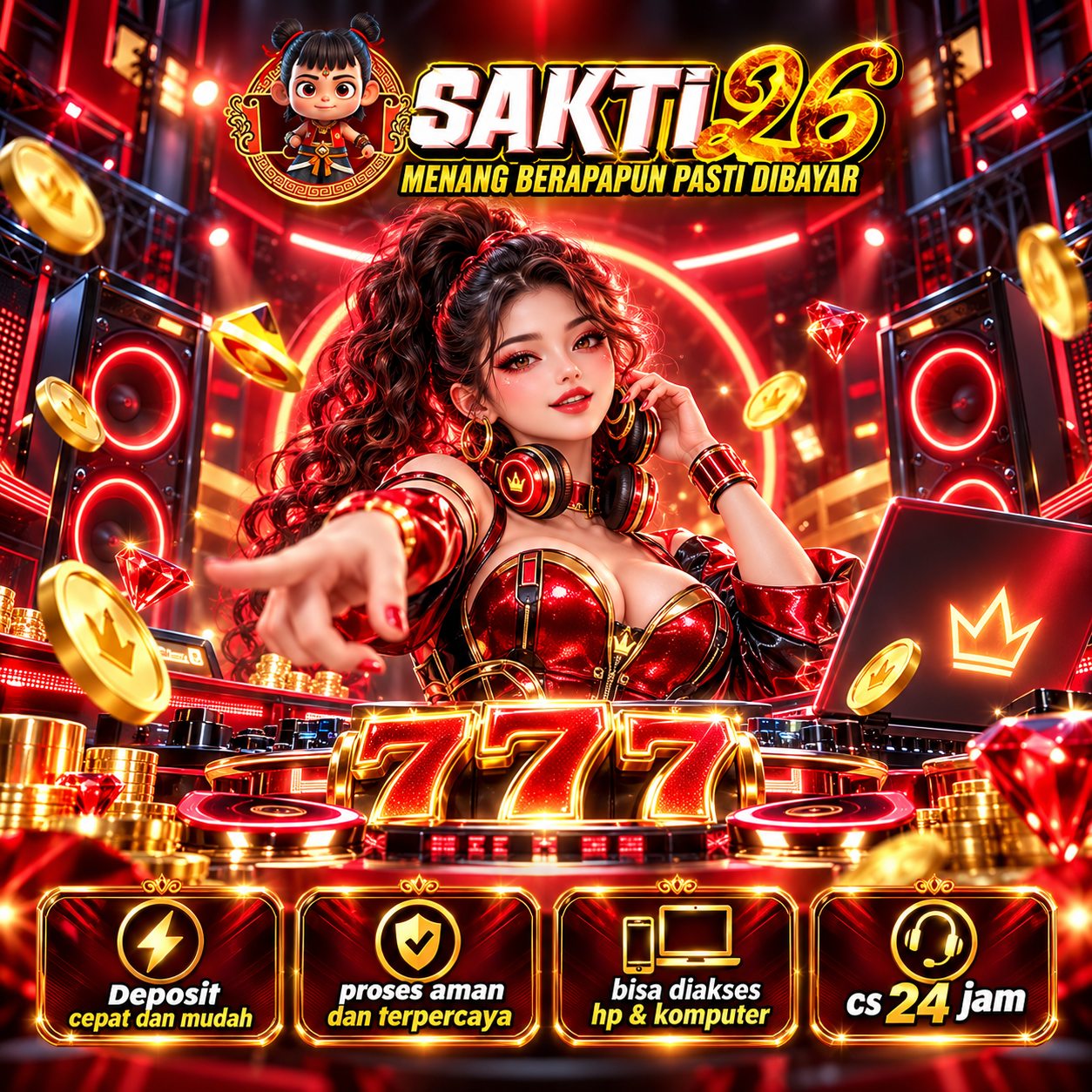Banner SAKTI26 WD untuk artikel game online